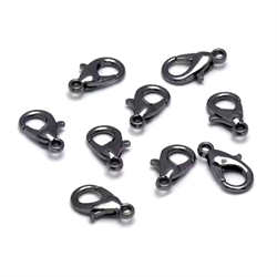 Karabinlås.  Gunmetal. 12 mm. 10 stk.