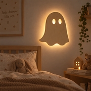 Halloween-lampe – Spøgelse. 41 cm