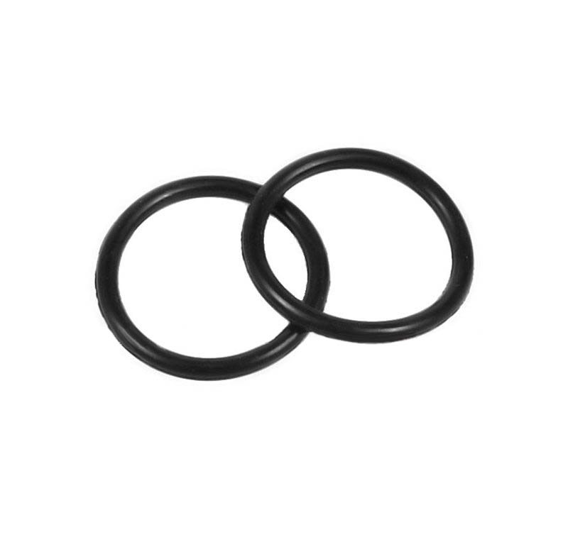 Konsulat Udsigt Festival O-ringe af gummi. Sort. 21 mm. 10 stk. Kr. 8,-