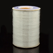 Smykketråd elastisk. Klar. Crystal Tec. 1 mm. 500 meter