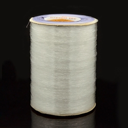 Smykketråd elastisk. Klar. Crystal Tec. 1 mm. 500 meter