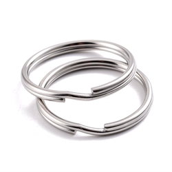 Nøglering. Rustfri stål (304). 25 mm.