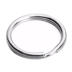 Nøglering. Rustfri stål (304). 40 mm.