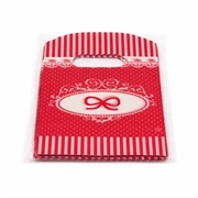 Gavepose - plastpose. 15 cm. 50 stk.