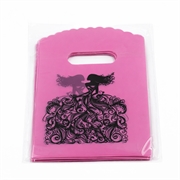 Gavepose - plastpose. 15 cm. 50 stk.