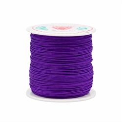 Knyttesnor - Nylonsnor. 0.8 mm. 50 meter. Lilla