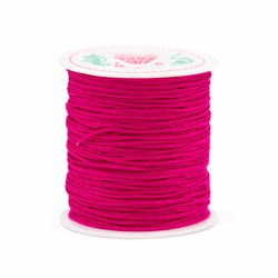 Knyttesnor - Nylonsnor. 0.8 mm. 50 meter. Pink