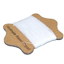 Vokset bomuld. Hvid. Grade A. 0,45 mm. 20 meter