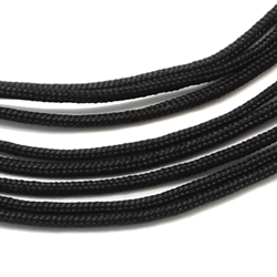 Faldskærmsline. Sort. 2 mm. 10 meter