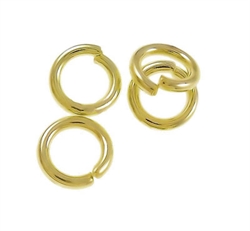 O-ringe. Forgyldt. 8 mm. 50 stk.