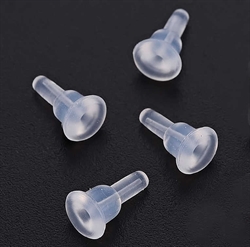 Stopper - bagmekanik. Full cover. Silikone 10 mm. 4 stk.