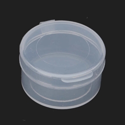 Plastæske - bøtte.  32 x 18 mm. 7 ml