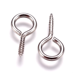 Skrueøskner. Rustfri stål. 17 mm. 10 stk.