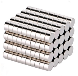Magnet til smykker m.m. 4 x 1.5 mm. 25 stk.