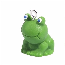 Vedhæng. Lille sød frø. Resin. 20 mm.